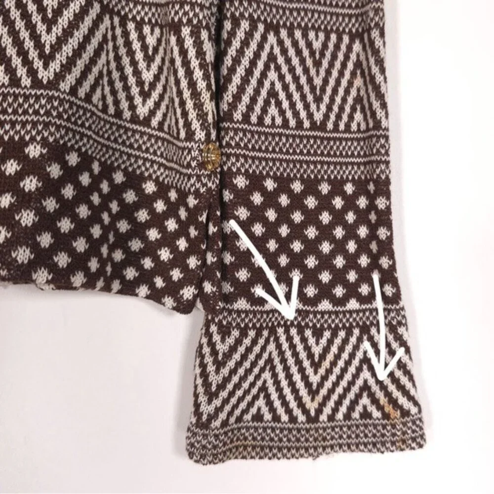 ST. JOHN COLLECTION Women’s Knit Top Pullover Geometric USA🇺🇸MADE Size 4‎
